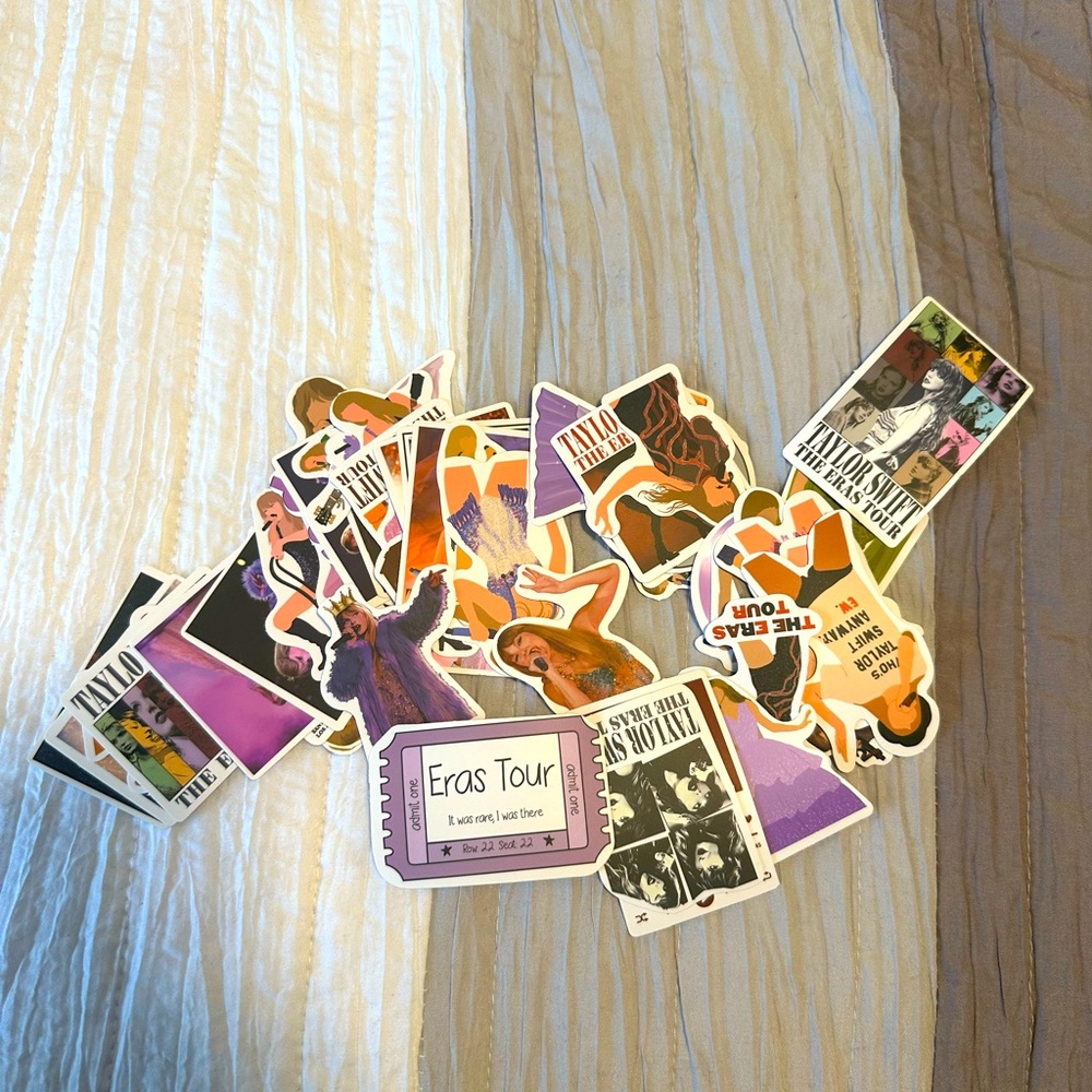 Eras Tour Taylor Swift Sticker Set of 50